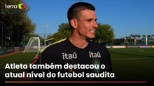 Ibañez celebra retorno à Seleção após três anos: ‘Achei que fosse me distanciar indo pra Arábia’
