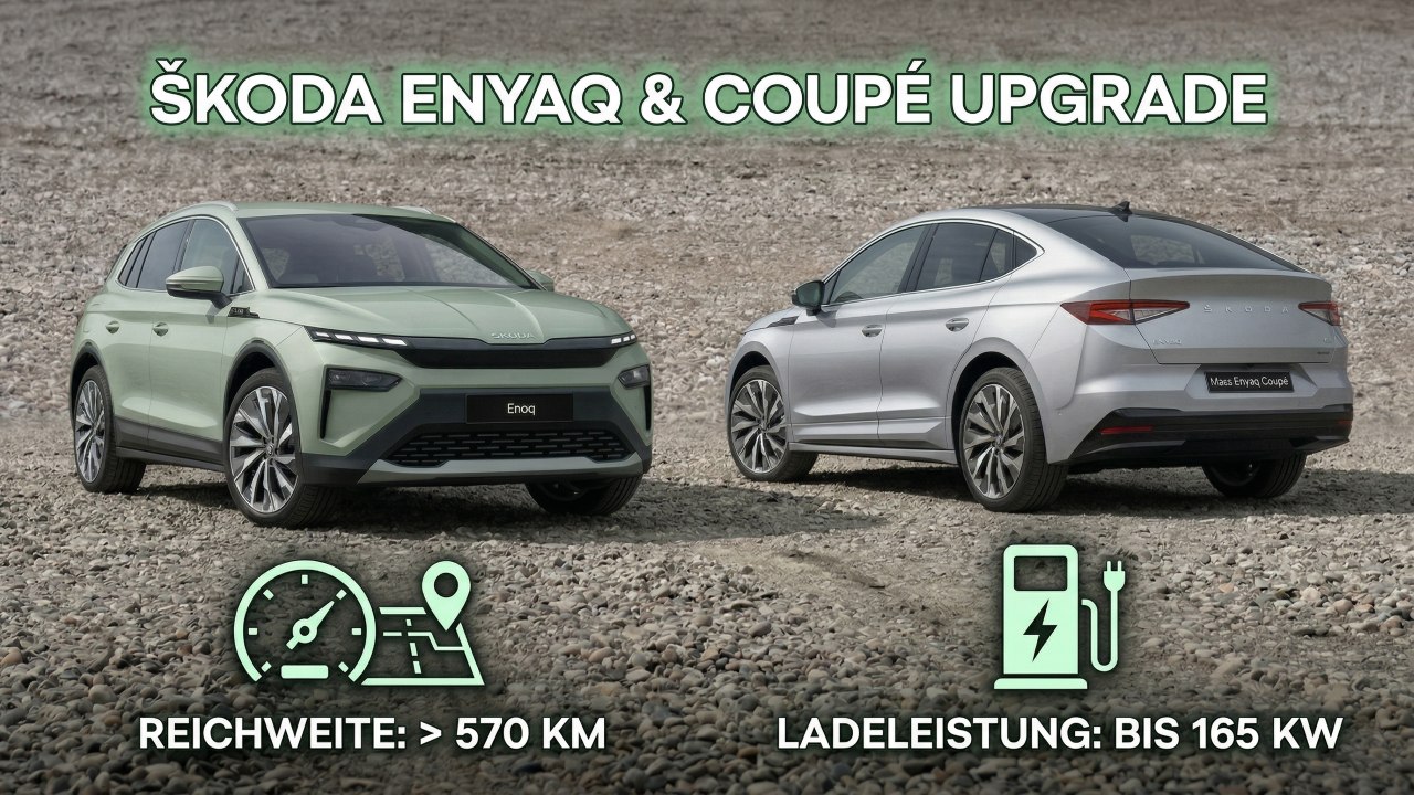 2026 Škoda Elroq & Enyaq Facelift – Digitales Upgrade für den Elektro-Bestseller