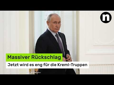 Wladimir Putin: Massiver Rückschlag - jetzt wird es eng für die Kreml-Truppen