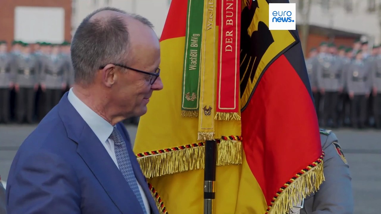 Bundeskanzler Merz ehrt 'militärisches Aushängeschild' der Bundeswehr