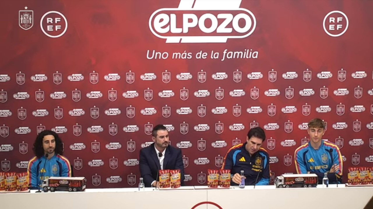Rueda de prensa completa de Huijsen y Cucurella con la Selección Española