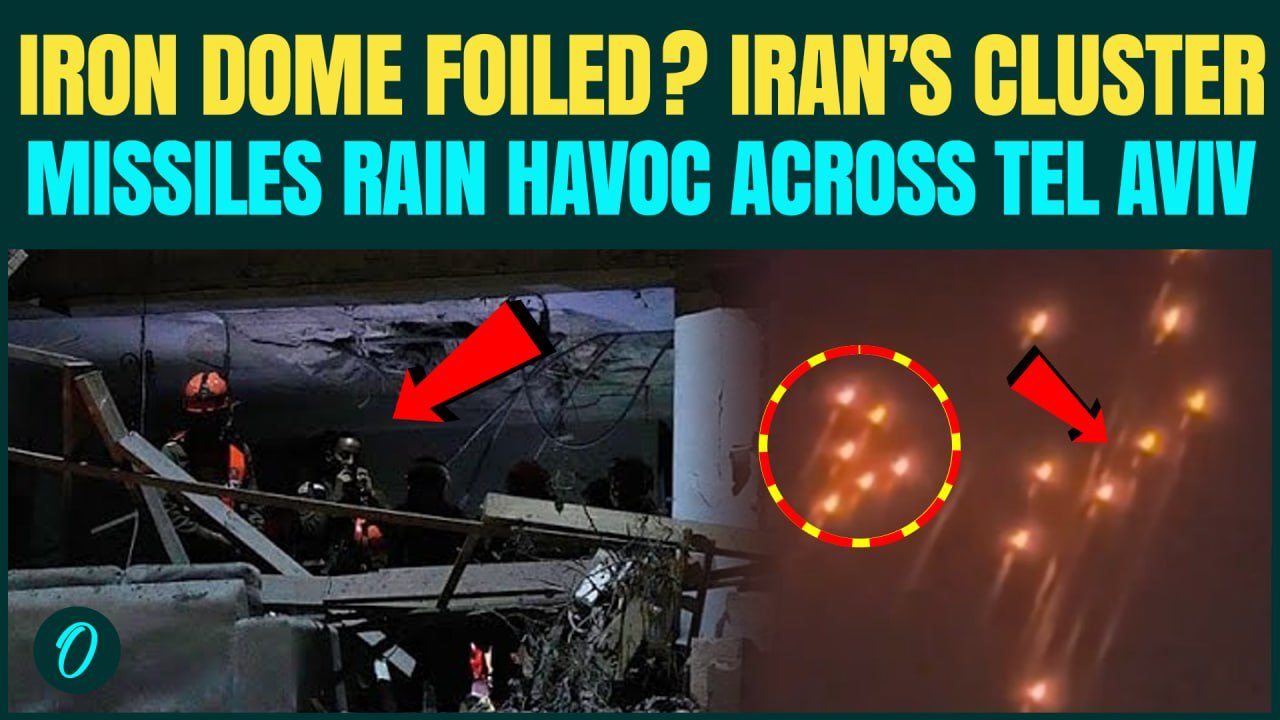 Iran’s ‘WORST’ Cluster Missile ATTACK On Ramat Gan — Iron Dome Bypassed? Tel Aviv Rocked | Iran War