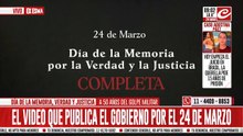 El spot del Gobierno en el Día de la Memoria: "La historia debe conocerse completa