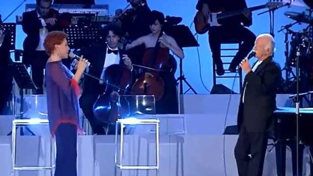 «Senza fine», l'emozionante duetto tra Gino Paoli e Ornella Vanoni