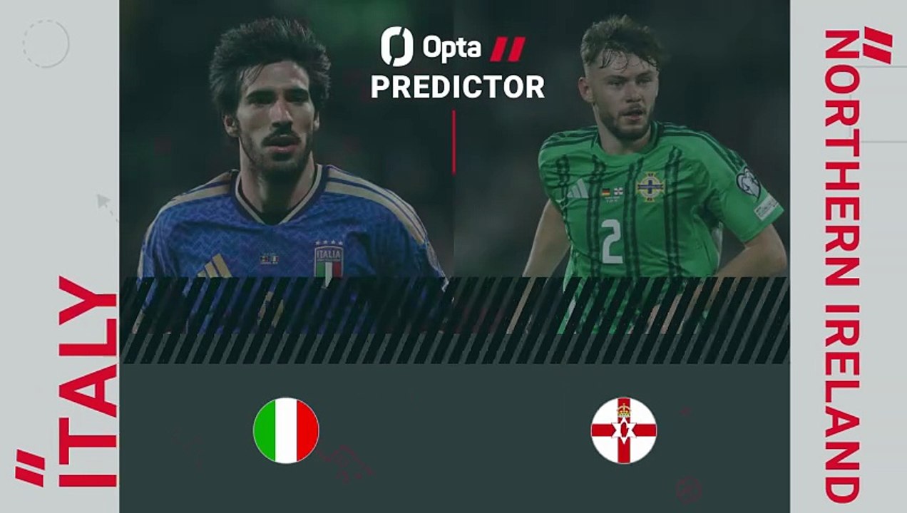 Italy v Northern Ireland - Opta Predictor