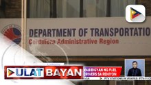 Tulong para sa mga taxi at jeepney driver, tiniyak ng DOTr Cordillera | ulat ni Jezryl Khate Lapizar ng PTV Cordillera