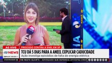 TCU dá 5 dias para Aneel explicar processo que pode tirar concessão da Enel SP