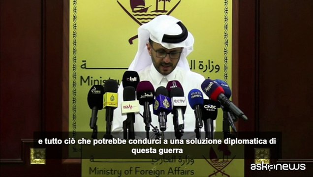 Iran, Qatar sostiene ogni sforzo diplomatico per porre fine a guerra