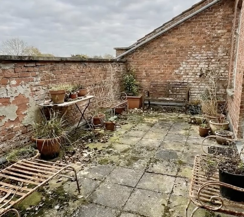 Restoration of a patio!