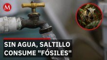 Ante crisis hídrica en Coahuila, Saltillo sobrevive con "agua prehistórica"