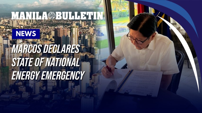 Marcos declares state of national energy emergency