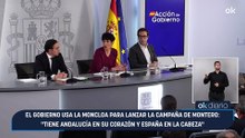 El Gobierno usa La Moncloa para lanzar la campaña de Montero: "Tiene Andalucía en su corazón y España en la cabeza"