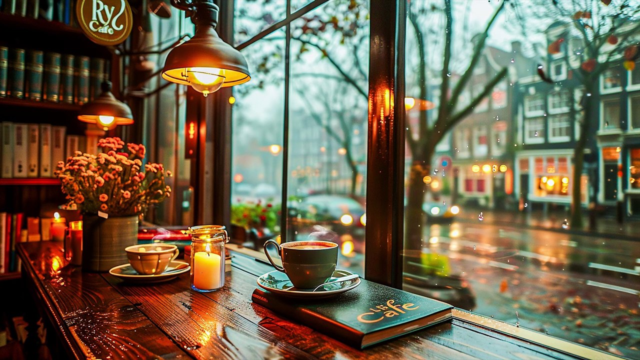 Relaxing Morning⧸Night Jazz Music For Positive Moods☕Enhance Your Morning Mood With Calming Music