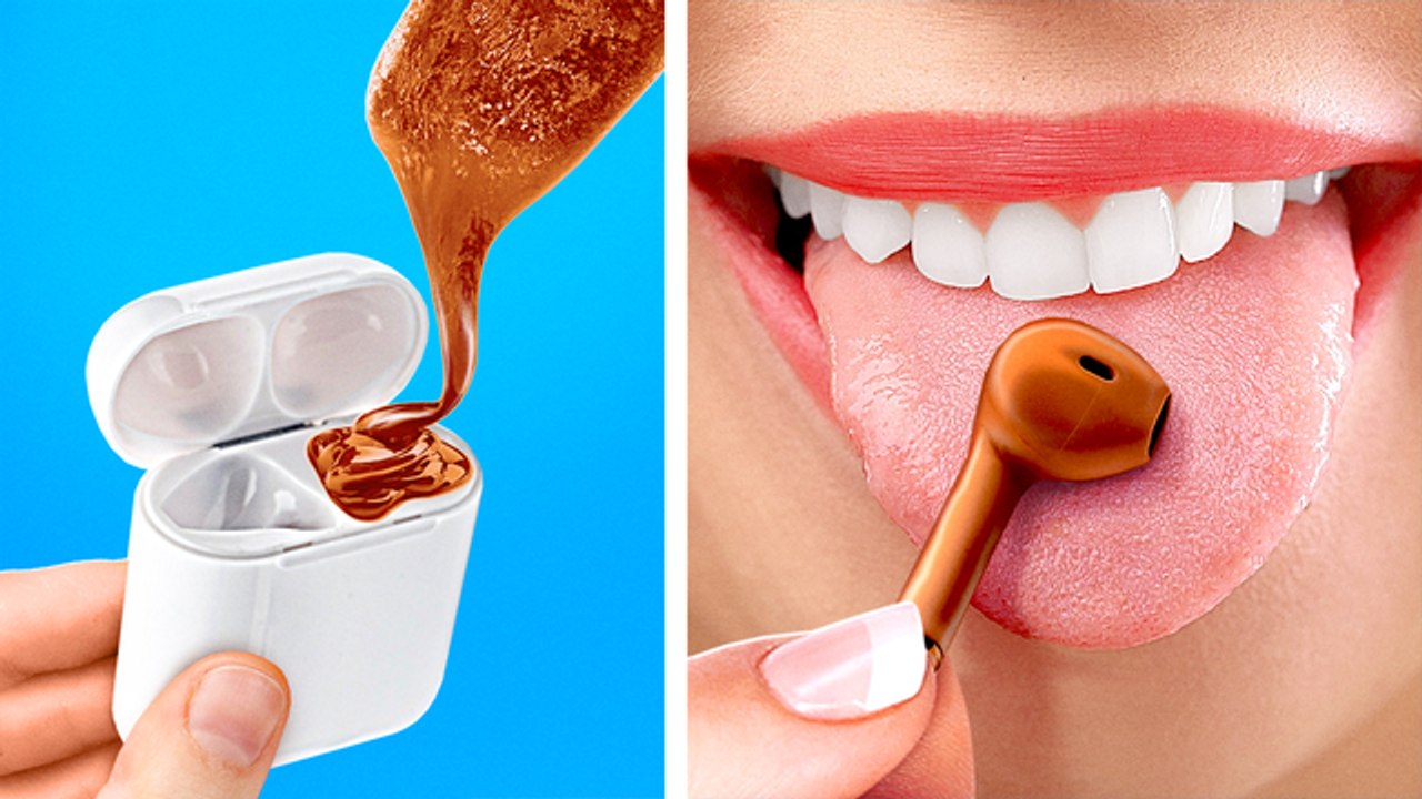 COMMENT CACHER DU CHOCOLAT PARTOUT II Astuces et Idées Pour Cacher de la Nourriture Par 123 GO Like!