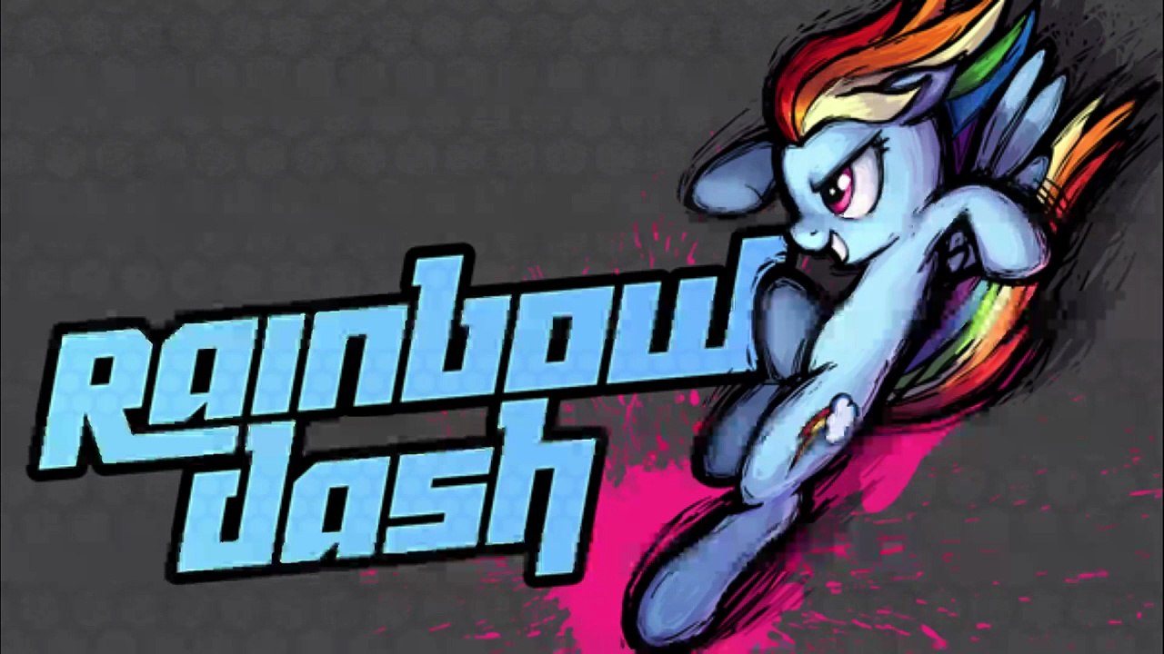 Rainbow Dash's Theme: My Little Pony Fighting Is Magic!