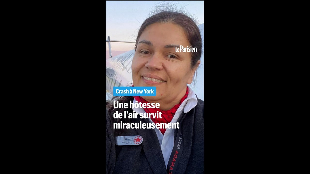 Expulsée du cockpit, une hôtesse survit à l'accident d'avion à LaGuardia