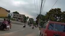 Gloomy Day on Igay Road in San Jose Del Monte, Bulacan, Philippines