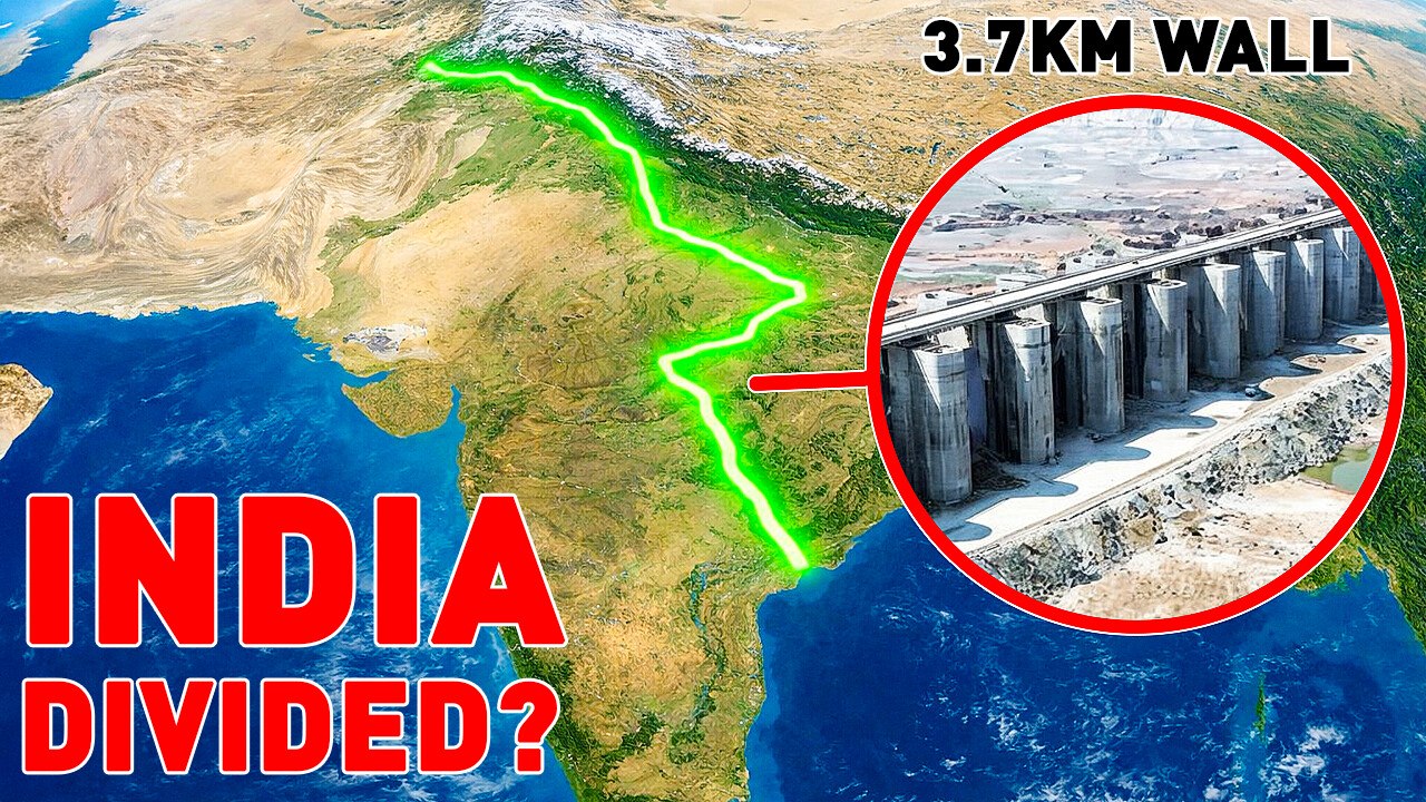 India Invests Billions in a Giant Barrier — What Is the Country Preparing For?