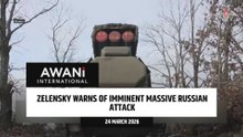 Zelensky warns of imminent massive Russian attack