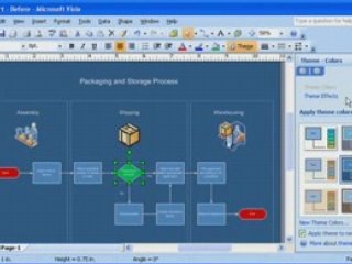 Visio 2007 Demo: Applying a Theme