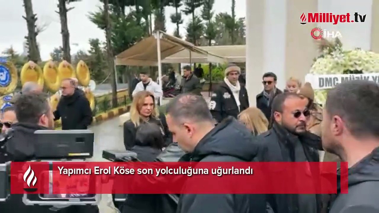 Erol Köse son yolculuğuna uğurlandı! Tabutun etrafına güvenlik şeridi çekildi
