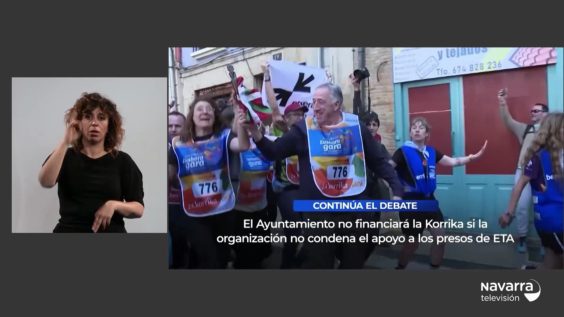 Noticias de Navarra 14:30h  24/03/2026 Lengua de Signos