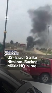 US-Israeli Strike Hits Iran-Backed Militia HQ In Iraq