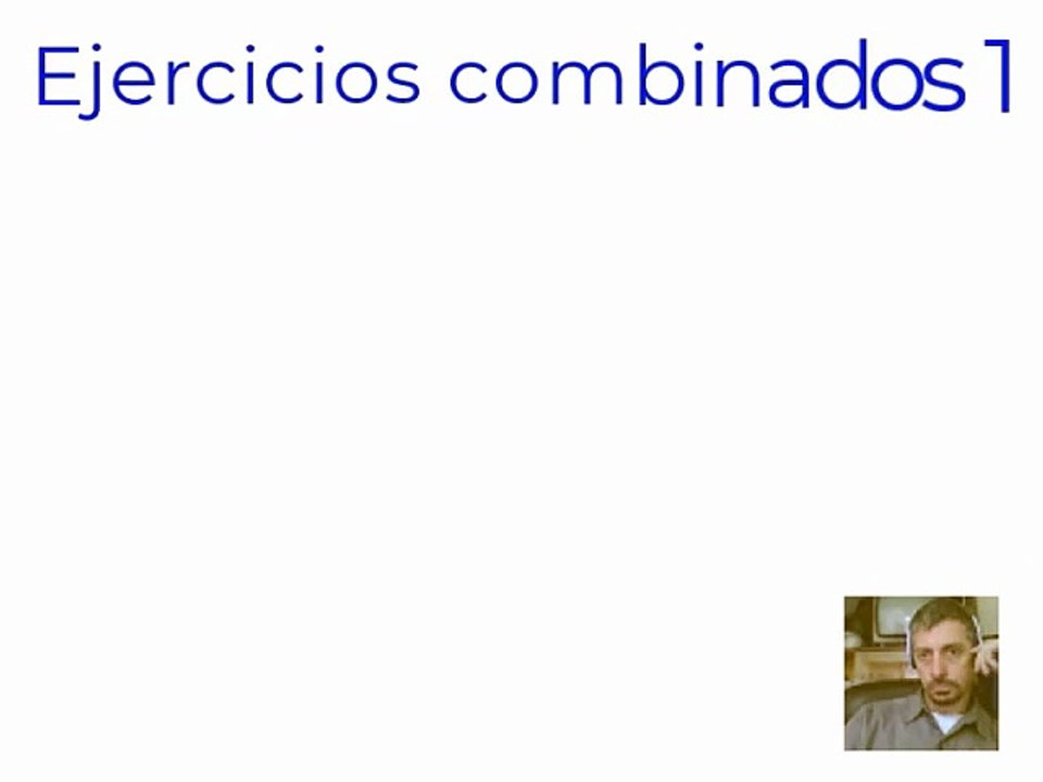 Ejercicios combinados 1 -3 (Chiesla Liz)