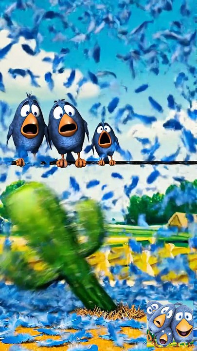Bro thought he was in the movie Up 🎈💀 Talking Birds On A Wire Game
