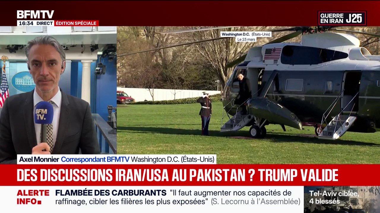 Guerre au Moyen-Orient: Donald Trump valide la proposition du Premier minsitre pakistanais, "prêt" à accueillir des discussions entre l'Iran et les États-Unis