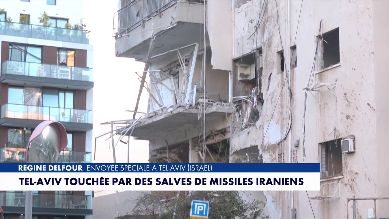 Guerre au Moyen-Orient : Tel-Aviv touchée par des salves de missiles iraniens