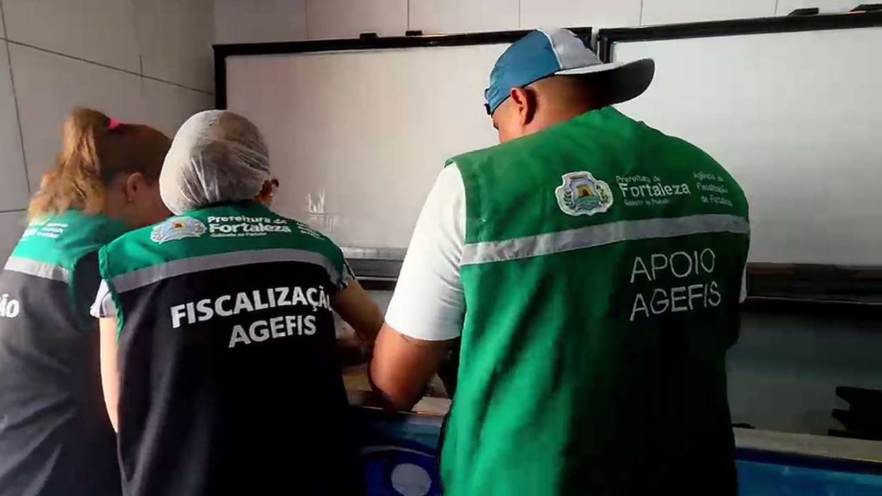Duas peixarias de Fortaleza recebem fiscalização pela segunda vez