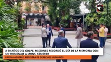 A 50 años del golpe de estado Misiones homenajeo al Monseñor Kemerer