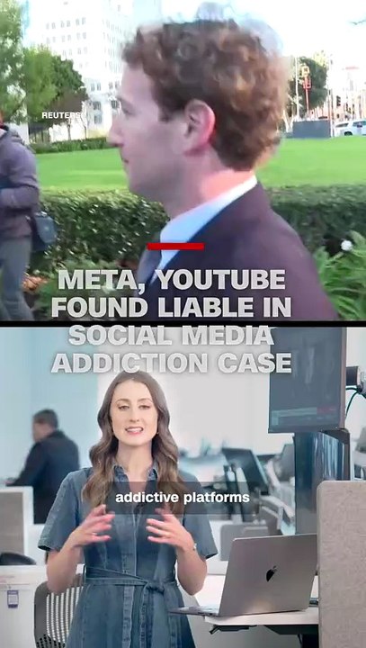 A california jury has found meta and youtube liable