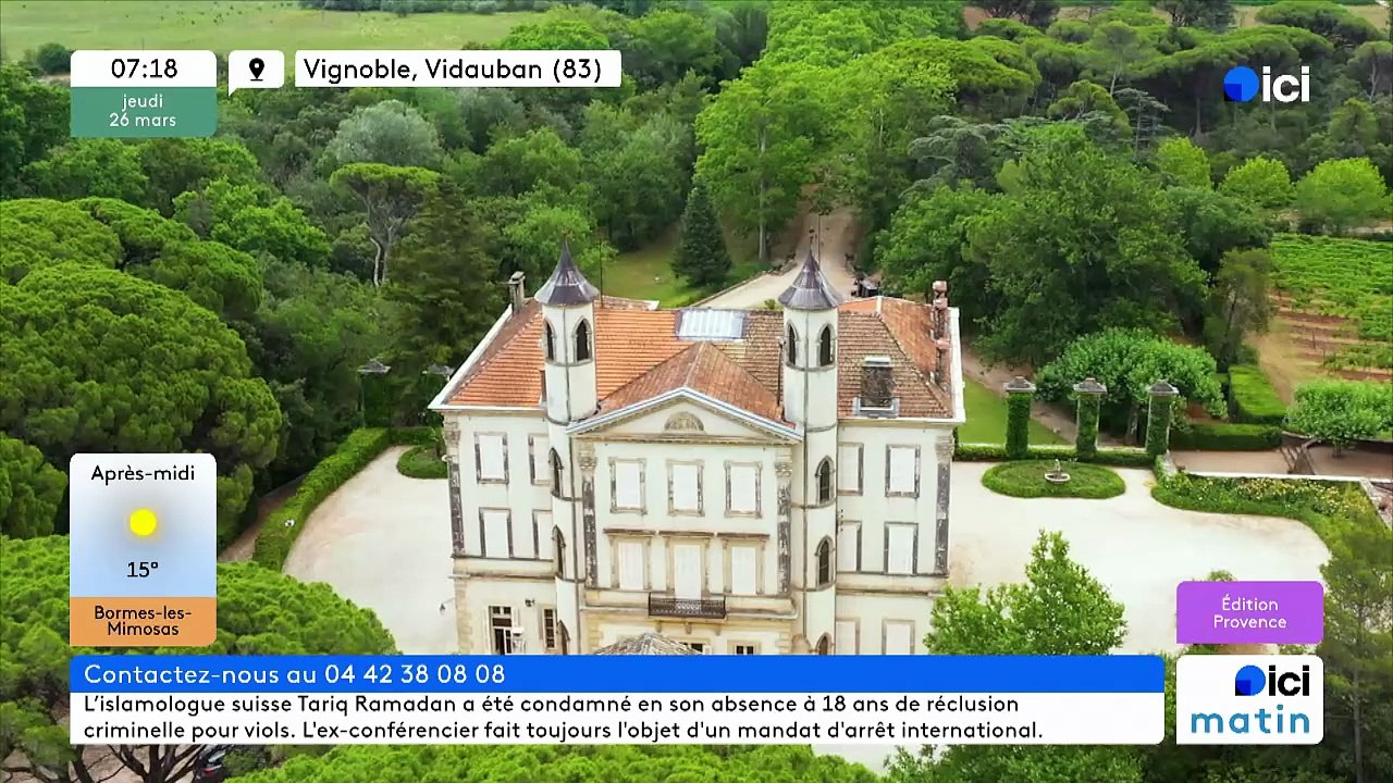 26/03/2026 - ici matin par ici Provence en vidéo