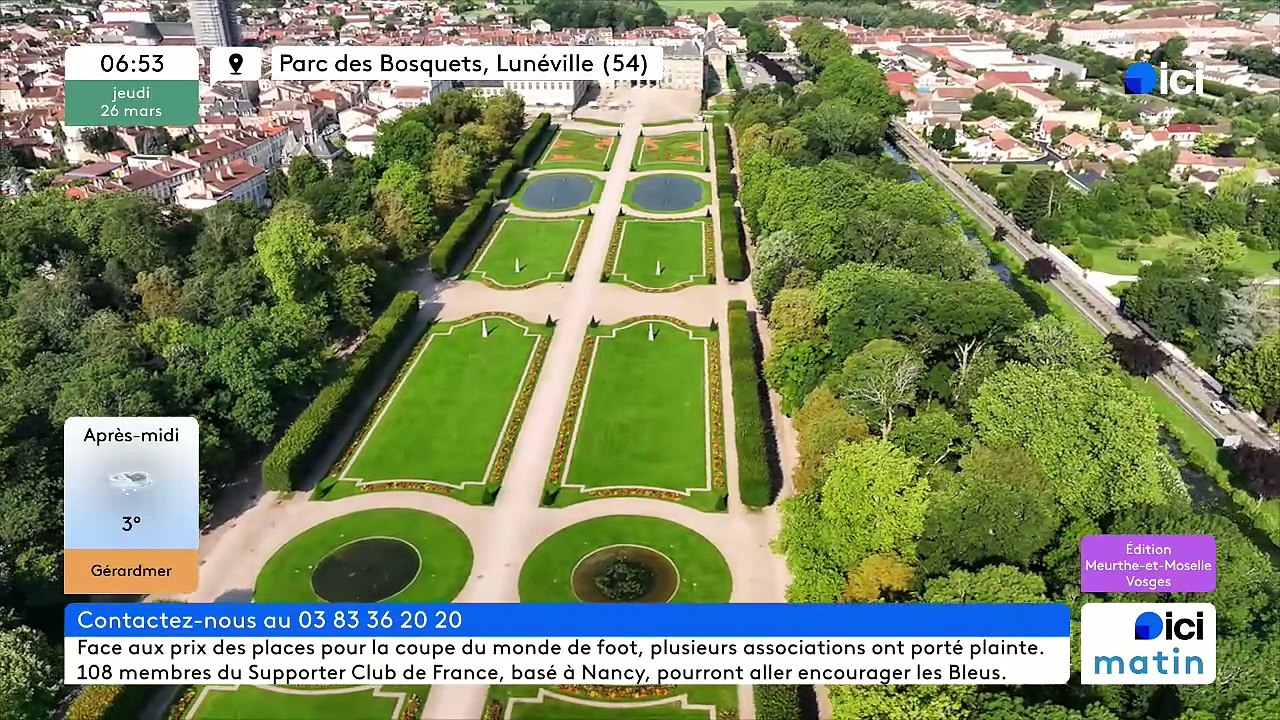 26/03/2026 -  ici matin par Ici Lorraine (Meurthe-et-Moselle et Vosges) en vidéo