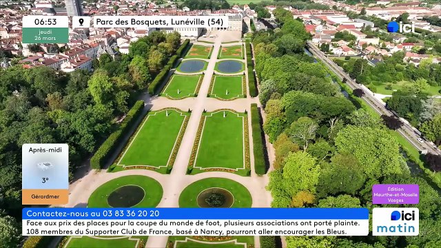 26/03/2026 - ici matin par Ici Lorraine (Meurthe-et-Moselle et Vosges) en vidéo