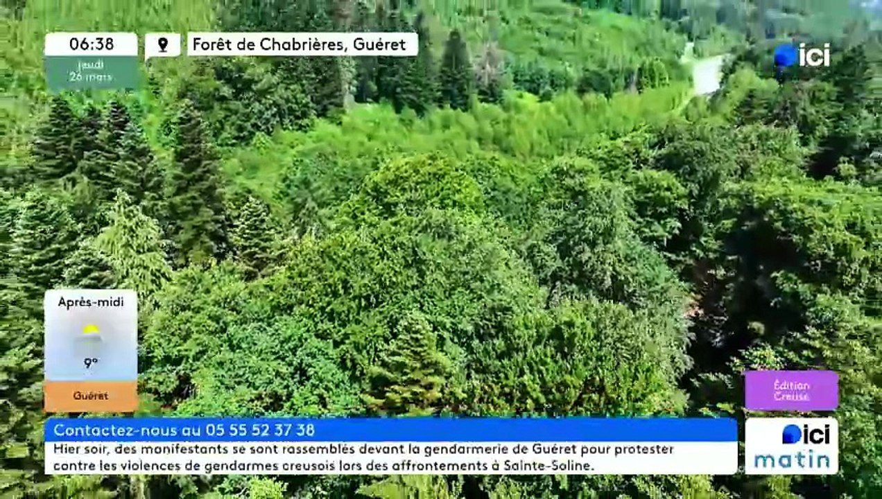 26/03/2026 - ici matin par ici Creuse en vidéo