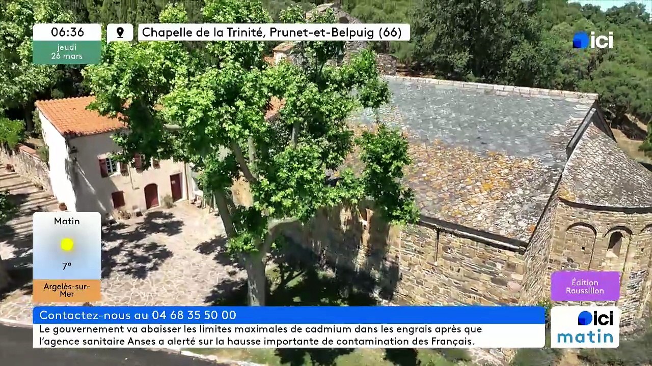 26/03/2026 - ici matin par ici Roussillon en vidéo