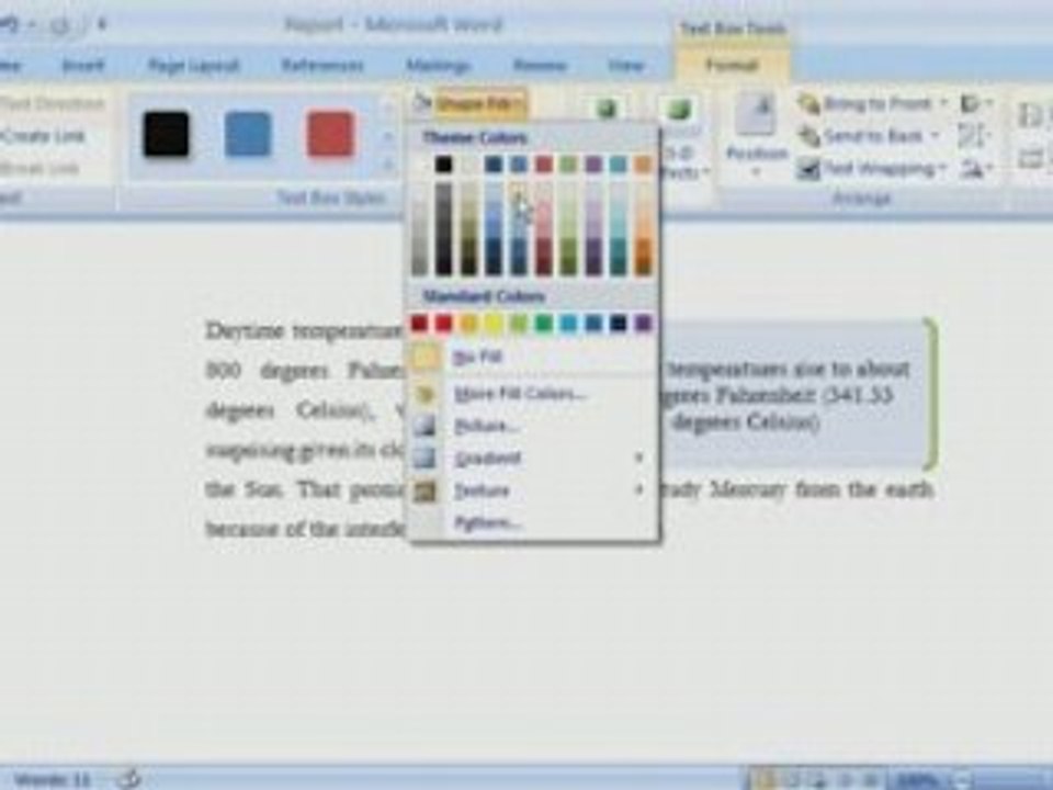 Word 2007 Demo: Compatibility
