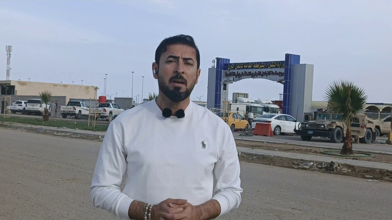 منفذ حدودي بين العراق وإيران يتعرض لقصف صاروخي