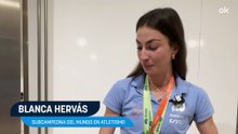 La irrupción de Blanca Hervás: "En EEUU tuve algún momento de ansiedad, en España disfruto del atletismo"