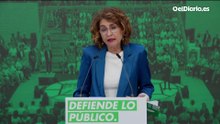Azcón dice que Pilar Alegría es “más atractiva” que María Jesús Montero, a quien “se le va a poner peor cara”