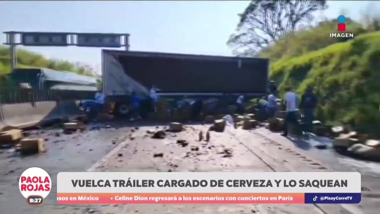 Volcaduras desatan rapiña y caos en varias autopistas del país | DPC con Paola Rojas