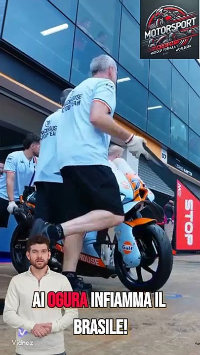 Ogura: Rimonta da urlo! 💪🏍️ #ogura #aprilia #motogp