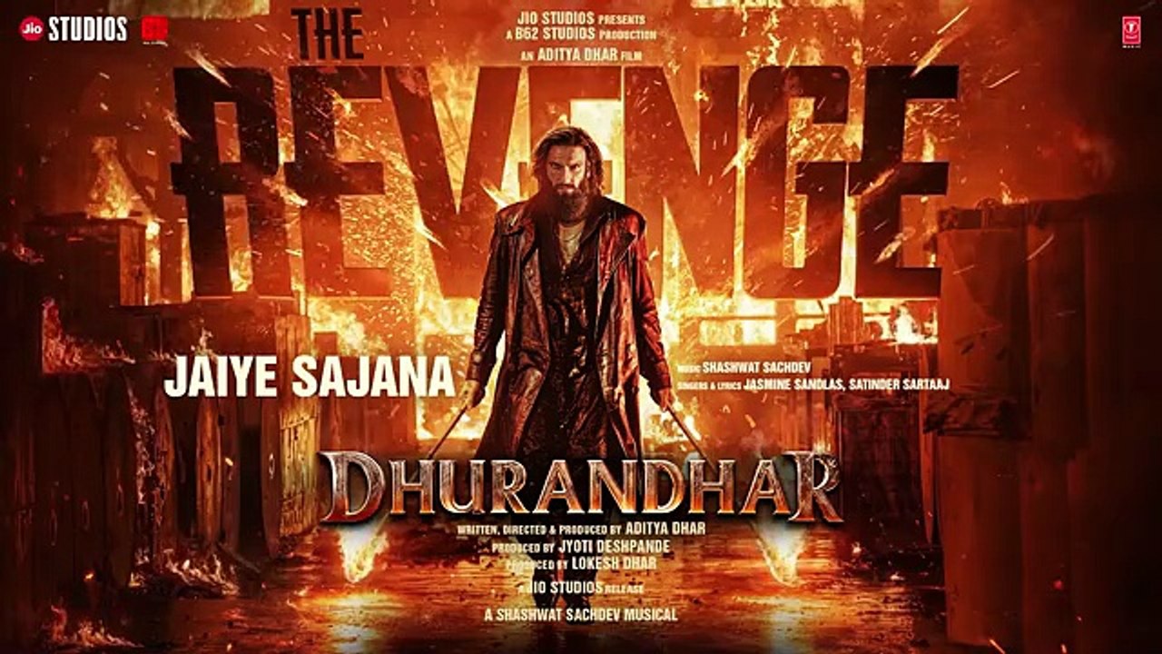Jaiye Sajana (Audio): Dhurandhar The Revenge | Shashwat Sachdev | Jasmine Sandlas, Satinder Sartaaj
