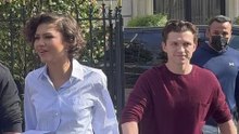 Zendaya and Tom Holland Hold Hands in First Public Sighting Together After Wedding Rumors