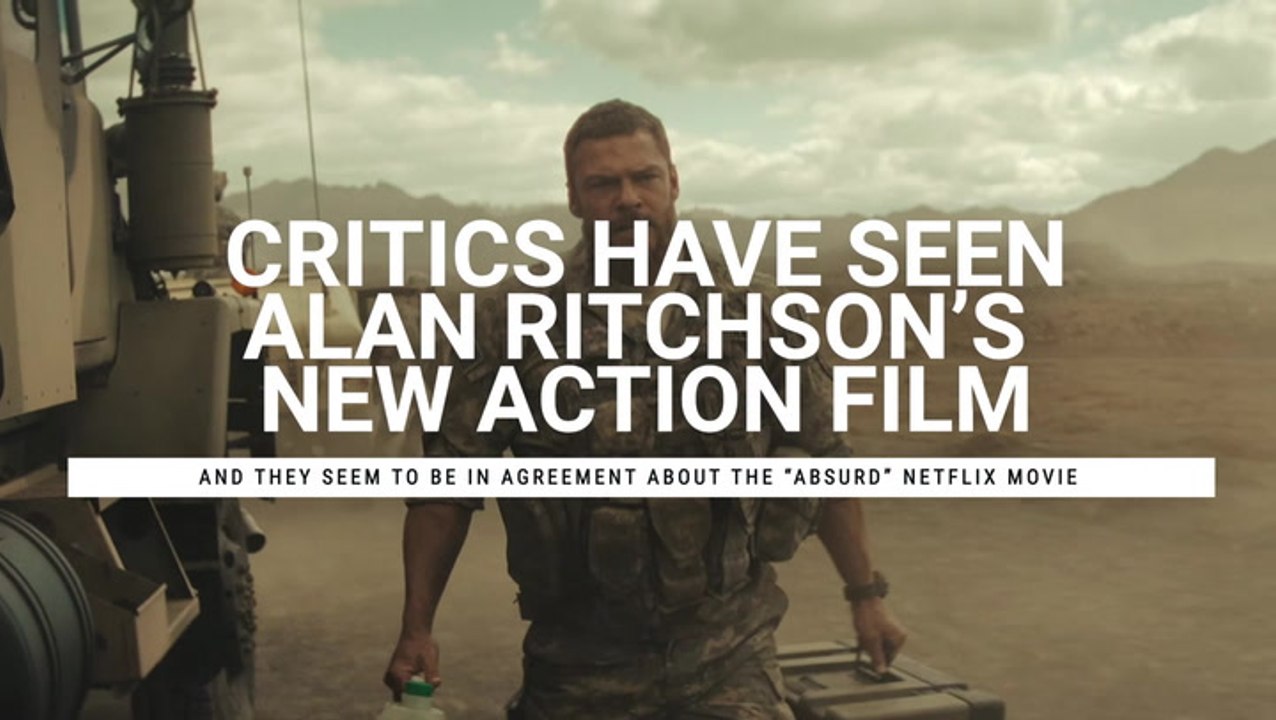 ‘Absurd On Almost Every Level.’ See What Critics Are Saying About 'War Machine,' Alan Ritchson’s New Sci-Fi Action Flick