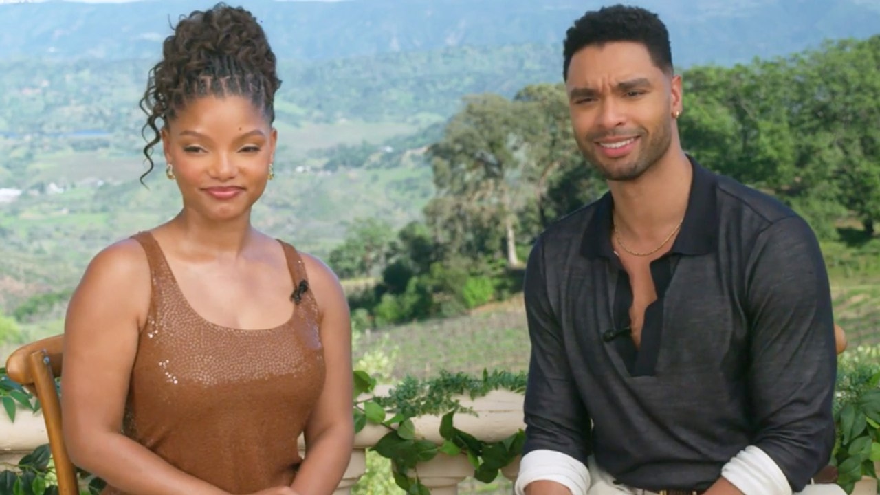 Halle Bailey & Regé-Jean Page on Filming in Tuscany, Their Favorite Travel Destinations & More | THR Video