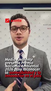 Medio Ambiente presenta Premio Nacional Ambiental 2026 para reconocer la sostenibilidad y la innovación en el país